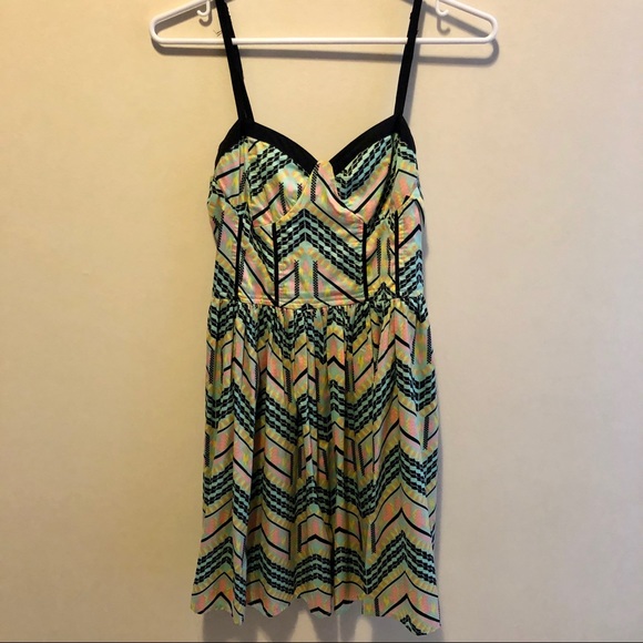 Band Of Gypsies Bustier Spaghetti Strap Dress